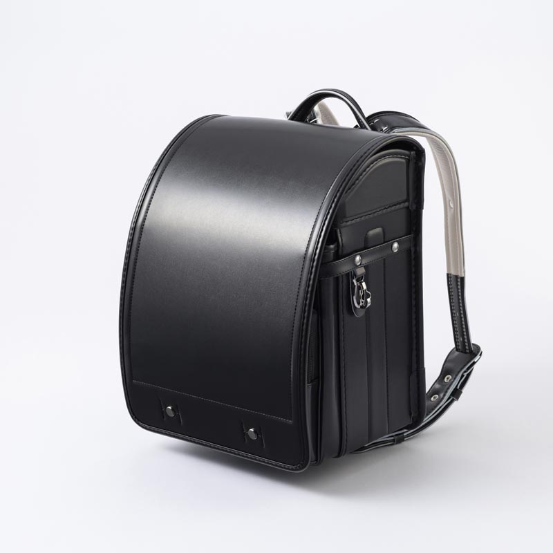 軽量牛革ハイブリッド クラリーノ®︎F 学習院型 ランドセル 黒