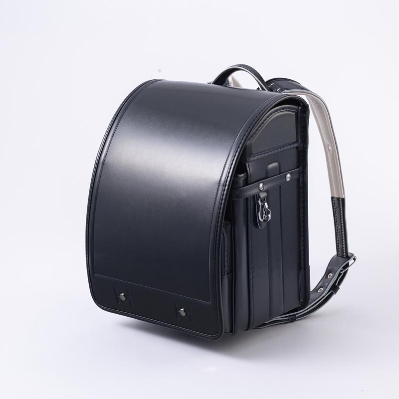 軽量牛革ハイブリッド クラリーノ®︎F 学習院型 ランドセル 紺