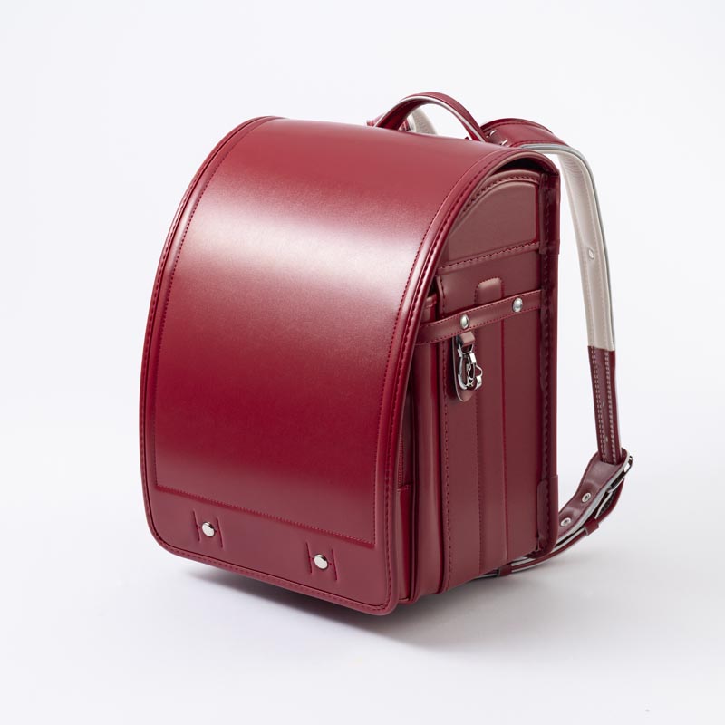 軽量牛革ハイブリッド クラリーノ®︎F 学習院型 ランドセル 赤